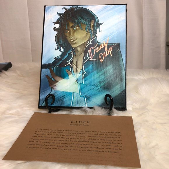 Anime Art Print Kadek on Canvas 8 x 10 Sci-Fi Fantasy Art Illustration - Picture 3 of 7